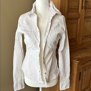 White Button-Up Shirt